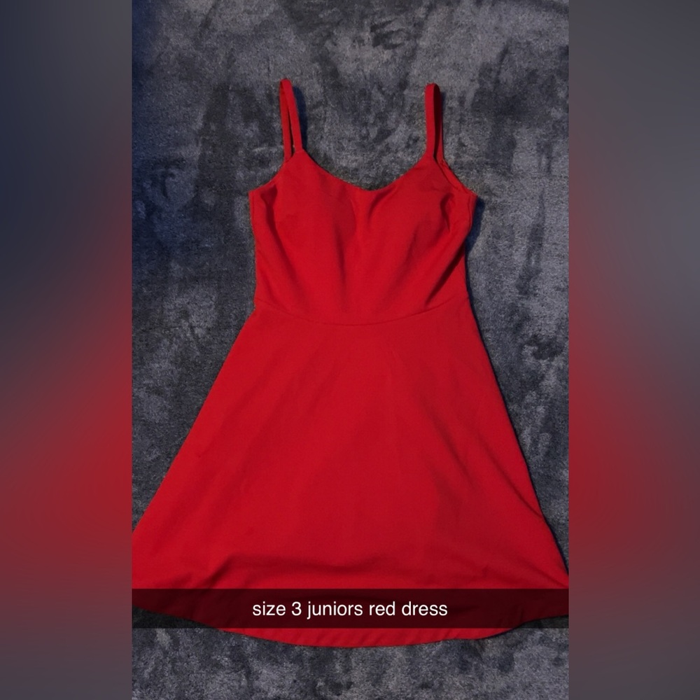 Red Formal Dress. Size 3